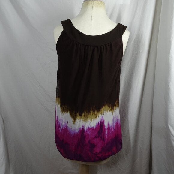 AB Studio Women Colorful Top Size M - Picture 3 of 9